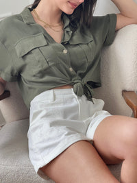 Short écru : Cary