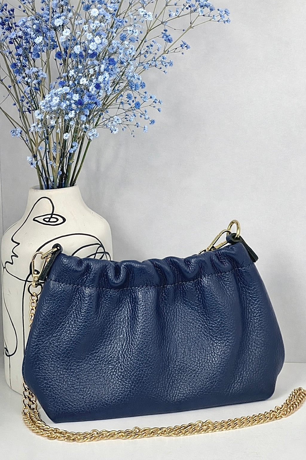 Sac à main bleu : Liyo