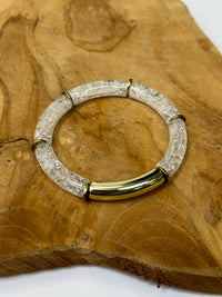 Bracelet transparent : Isabeau