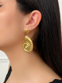 Boucles d'oreilles dorées : Summer