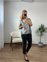 T-shirt argenté : Celeste