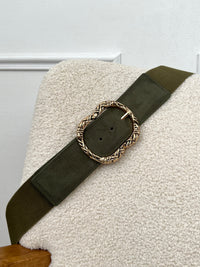 Ceinture kaki grande taille : Nala