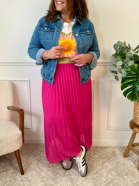 Hellblaue Jeansjacke: Maia