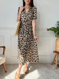 Robe léopard : Ivana