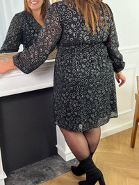 Leopard print mini dress: Alya