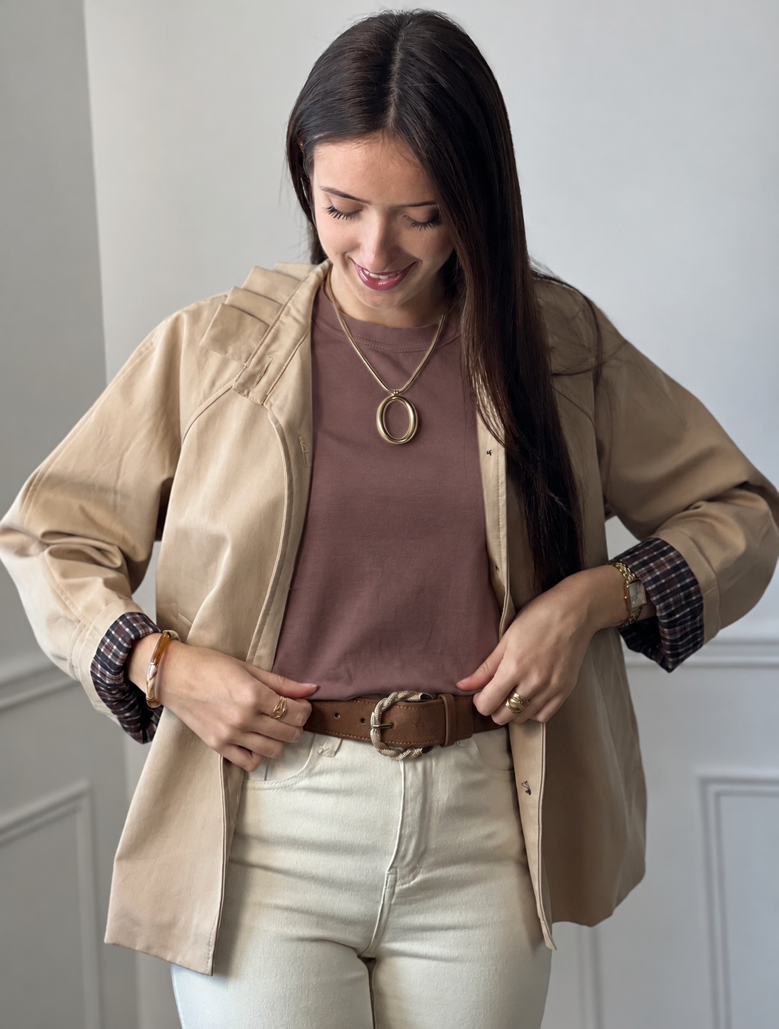Tee-shirt marron : Madalena