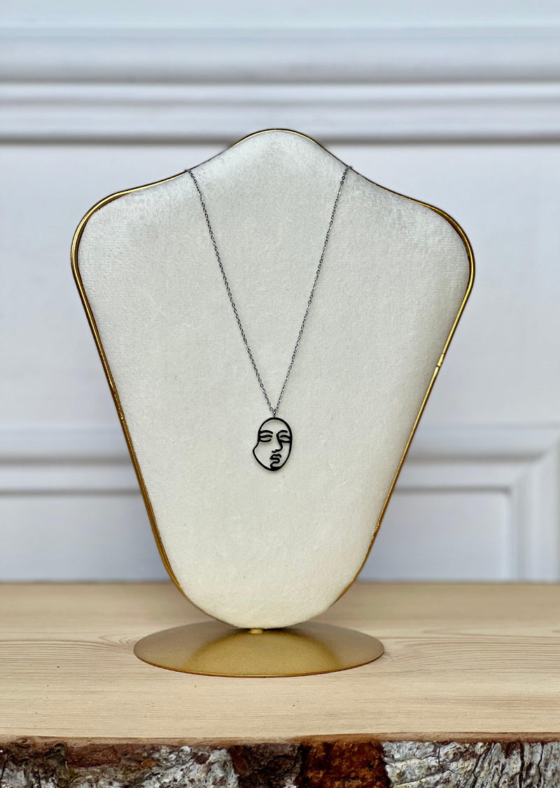 Collier Lice argenté - Loïcia