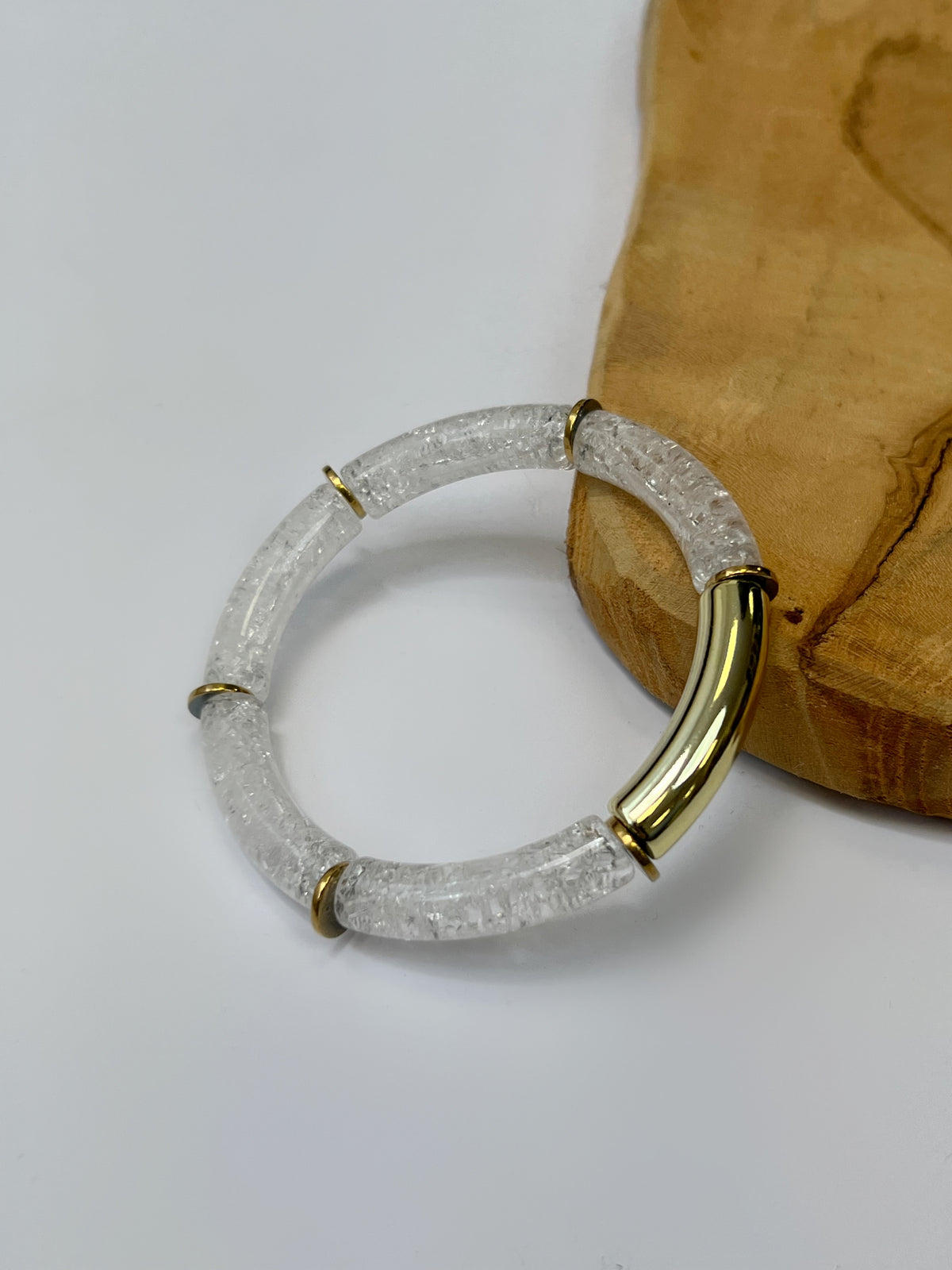 Bracelet transparent : Isabeau