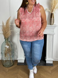 Blouse à motifs coeurs Curve : Oyana
