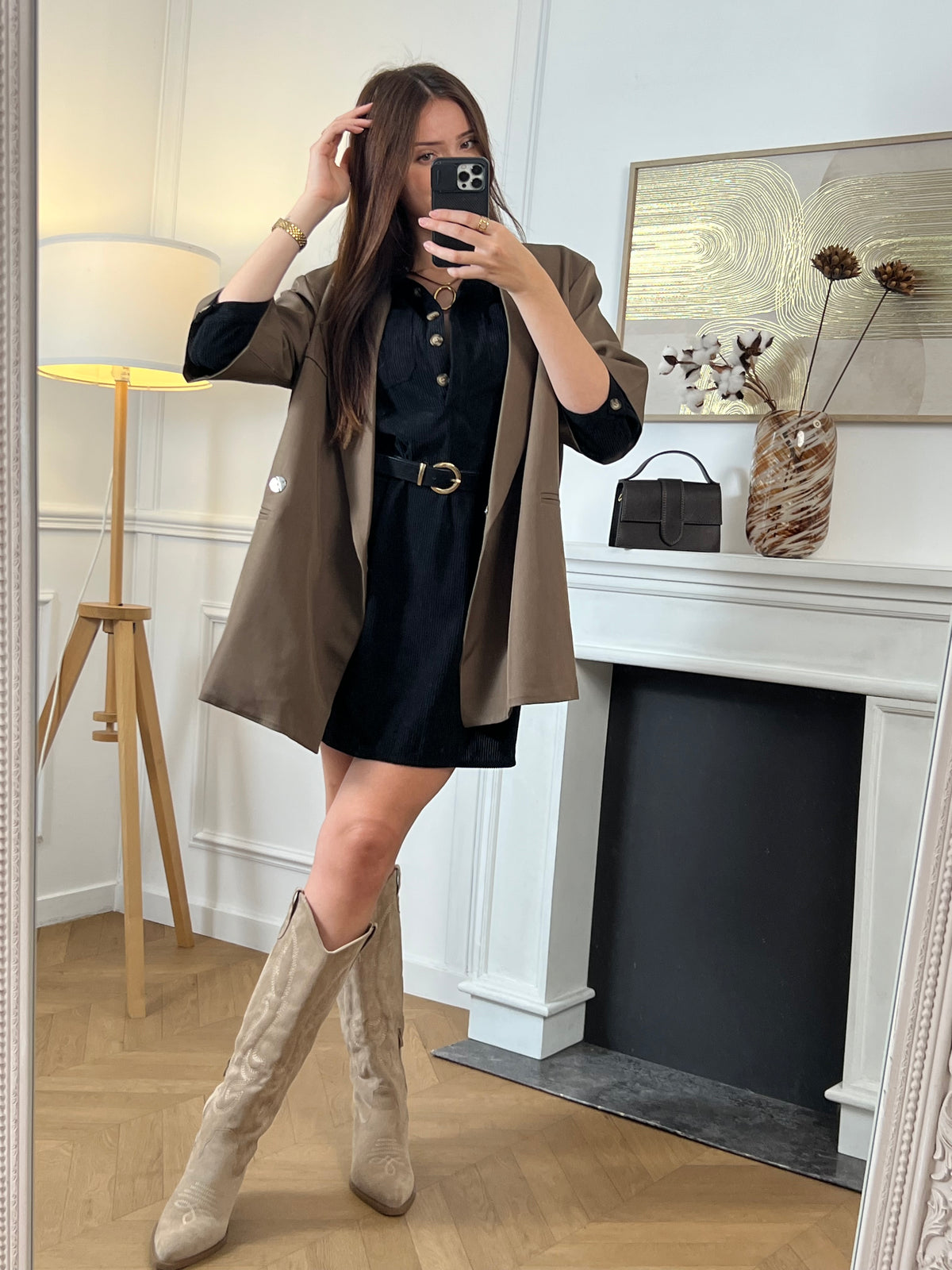 Blazer taupe : Delfine