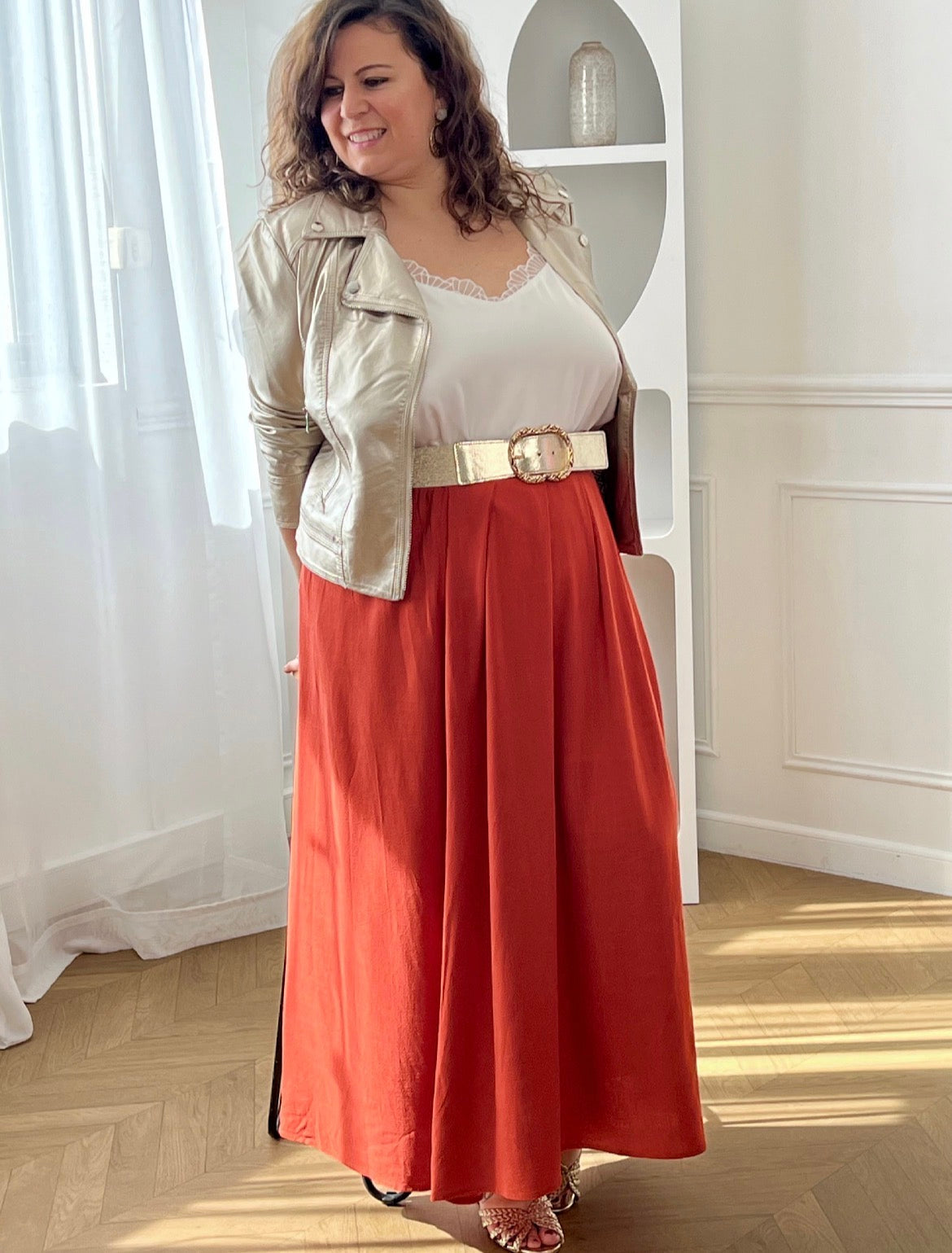 Ceinture dorée grande taille : Nala
