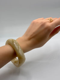 Bracelet résine beige : Lorylyn