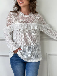 Blouse écrue : Kenza