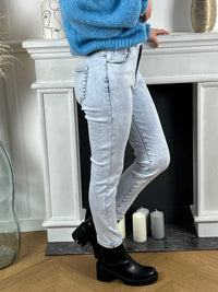 Jean bleu taille haute : Lucile - Loïcia