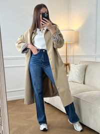 Trench long beige : Eda