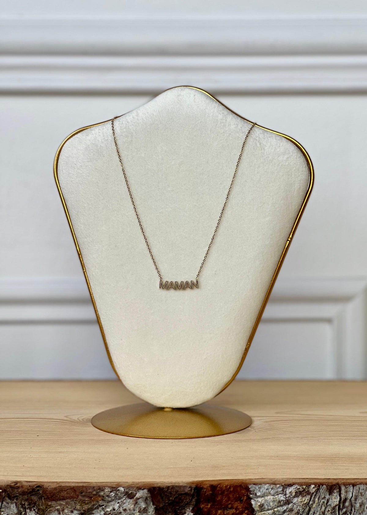 Collier Maman dore - Loïcia