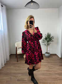 Robe courte à motif : Kamelia