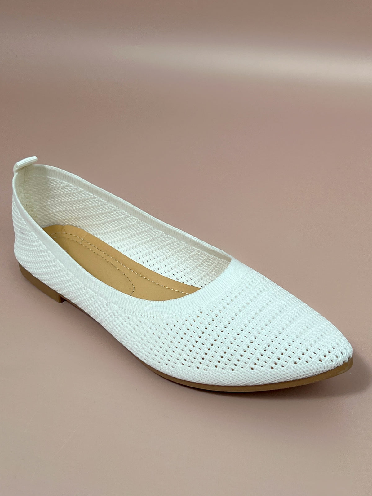 Ballerines souples écrues : Caliora