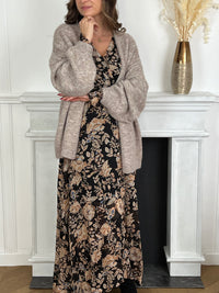 Robe longue à motif : Oliane - Loïcia