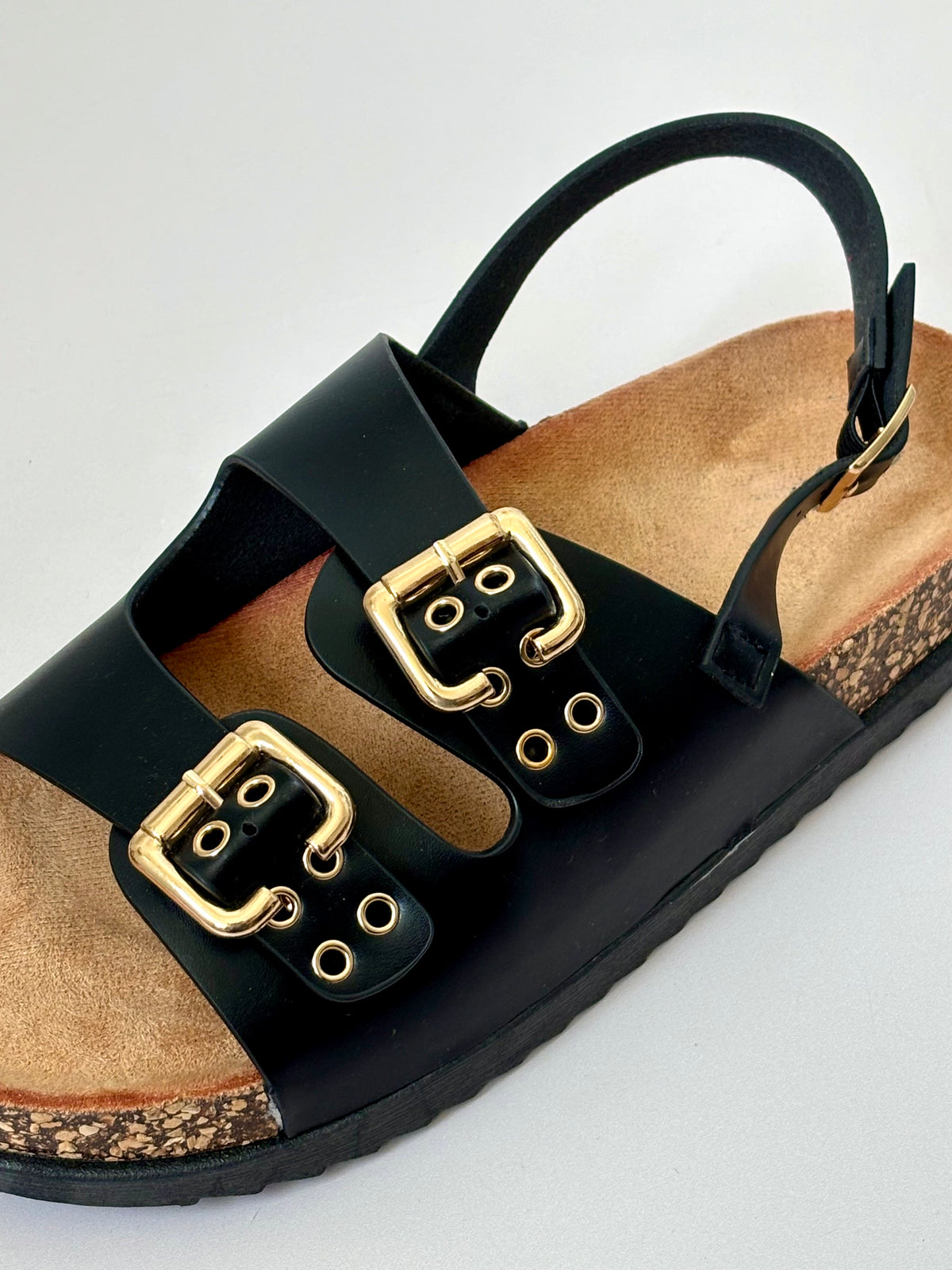 Sandales slingback noires : Augio