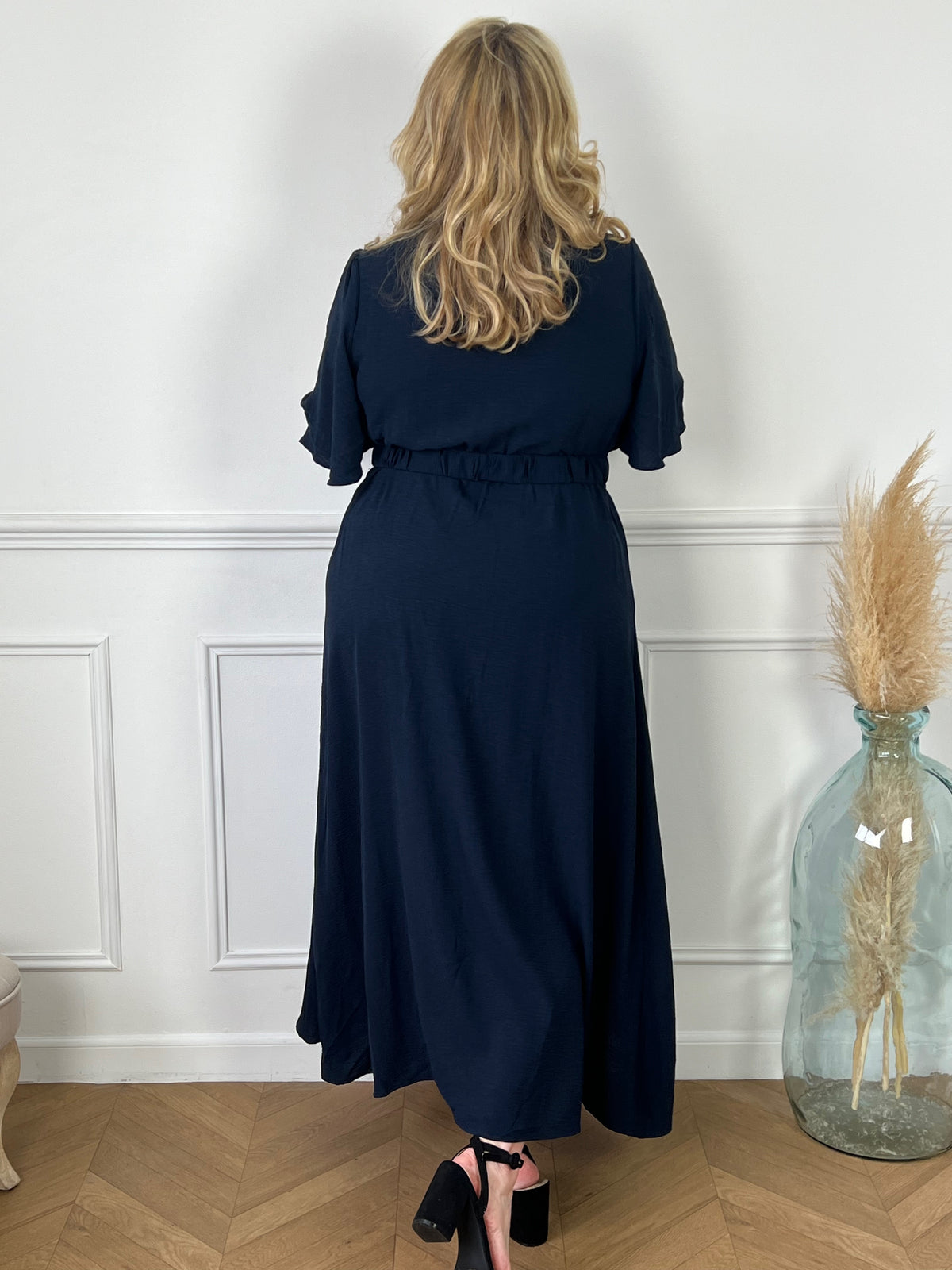 Robe longue bleu marine: Joane