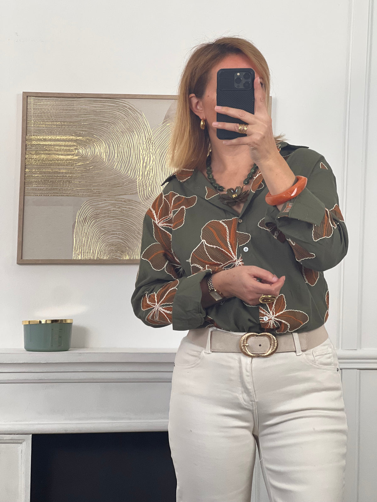 Chemise kaki : Serena