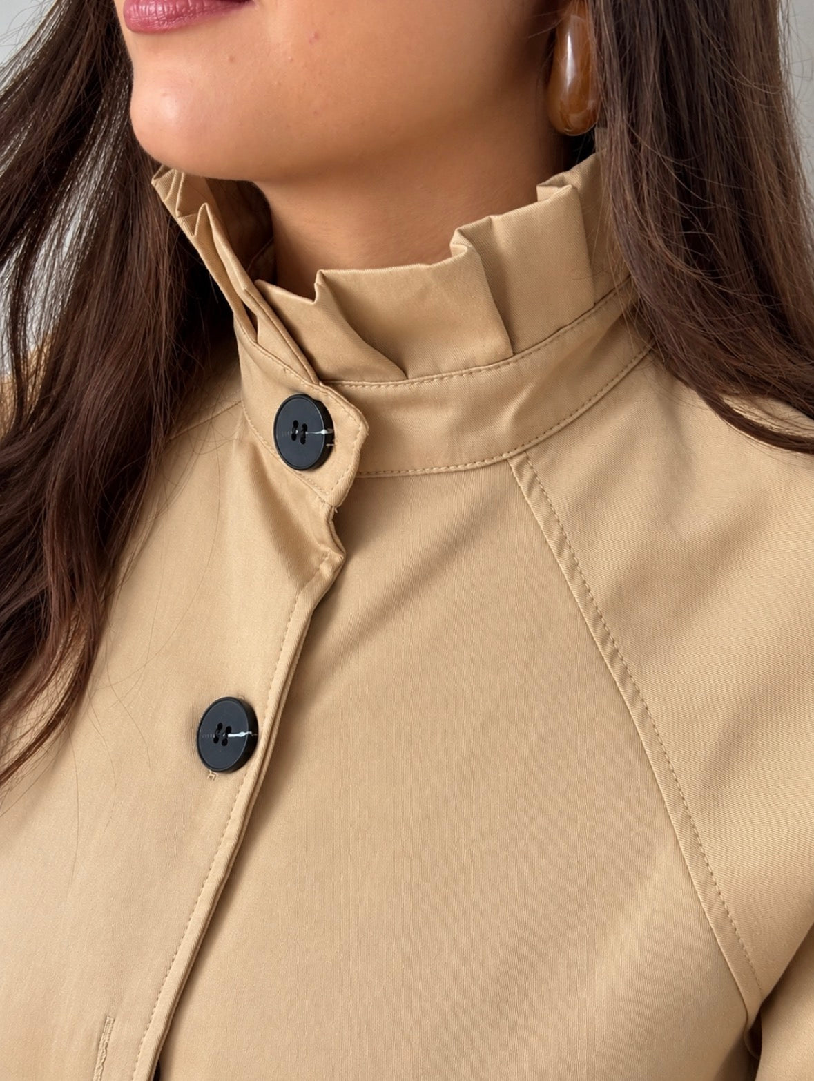 Trench court beige : Eleonore