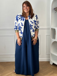 Veste à motifs grande taille : Christelle