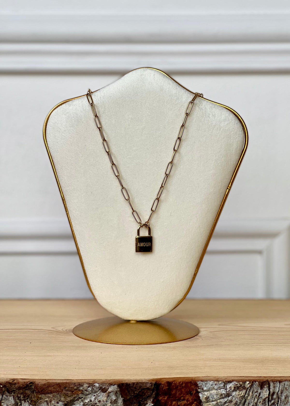 Collier Cady doré - Loïcia