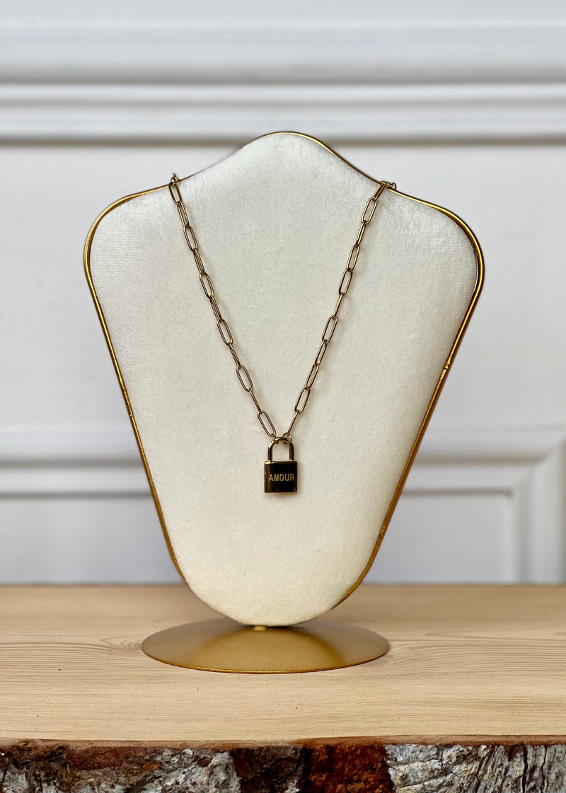 Collier Cady doré - Loïcia