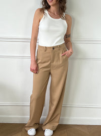 Pantalon camel : Theo