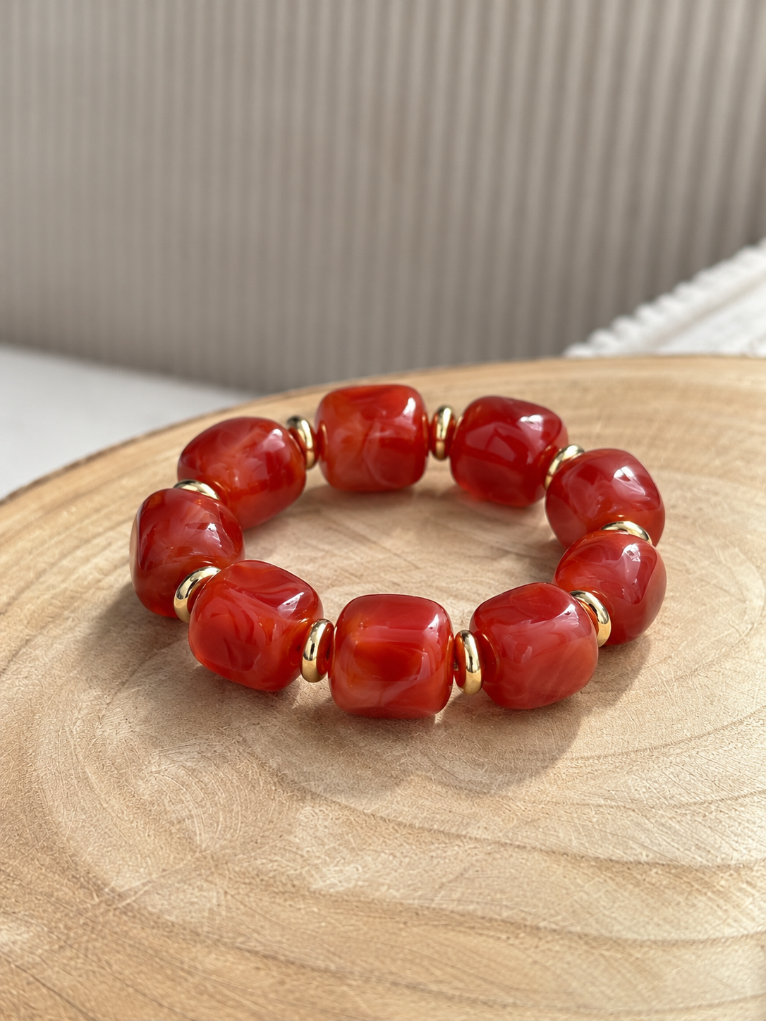 Bracelet terracotta : Amara