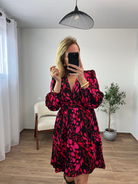 Robe courte à motif : Kamelia