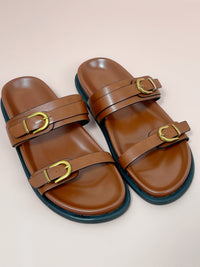 Sandales camel : Aurelio
