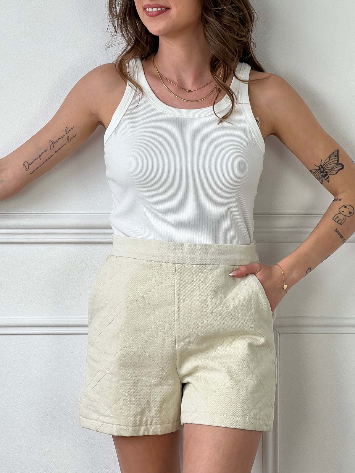 Short beige : Zao