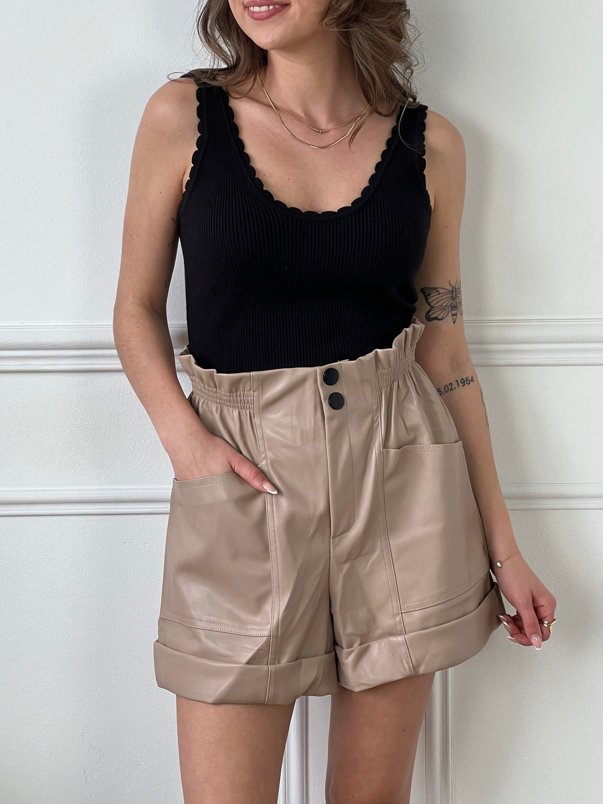 Short beige : Jia