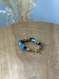 Bracelet bleu : Lagon