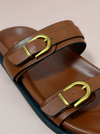 Sandales camel : Aurelio