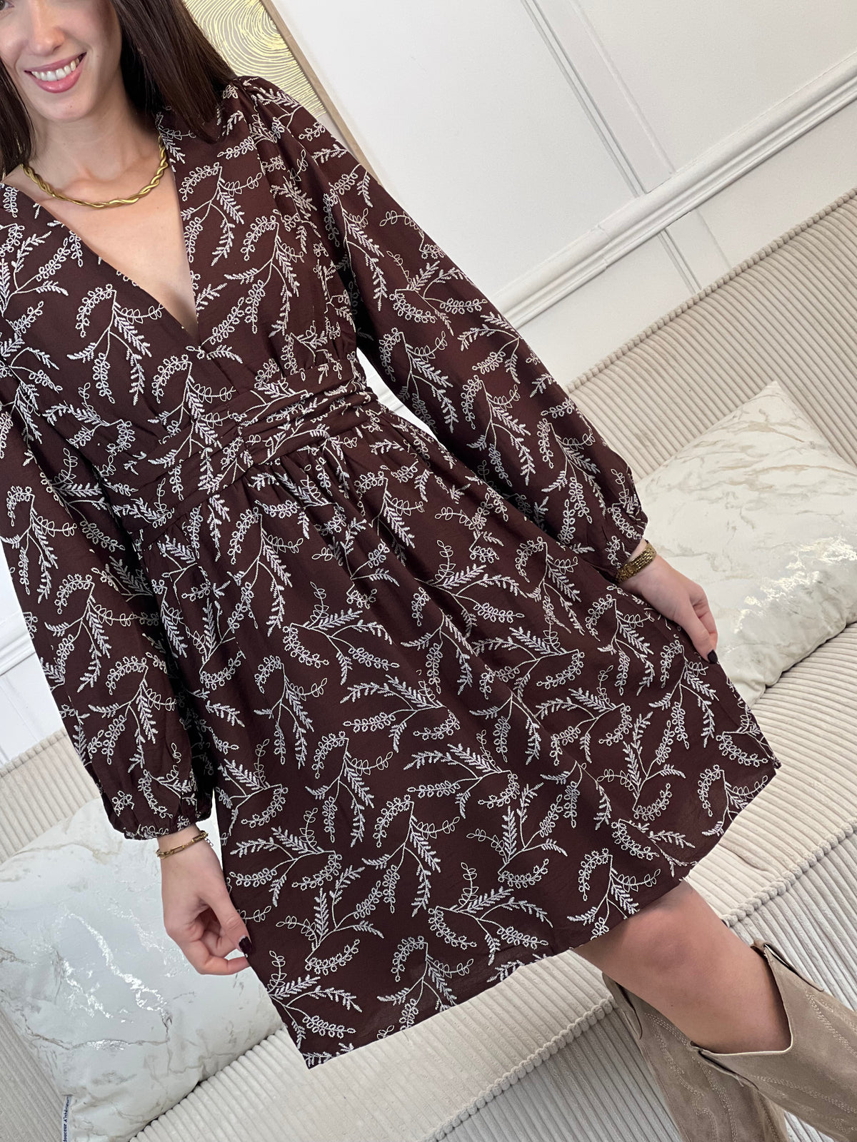 Robe courte à motifs : Lynaia