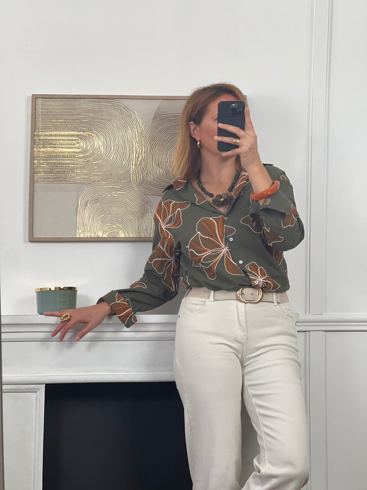Chemise kaki : Serena