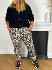 Pantalon jogging léopard : Enea - Loïcia