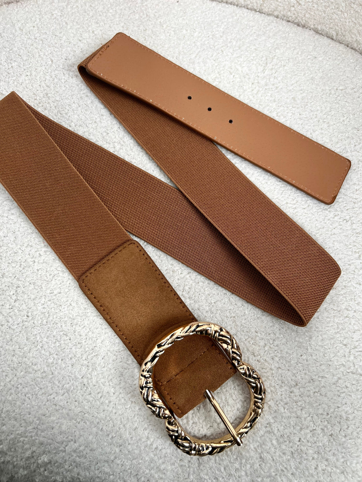 Ceinture camel grande taille : Nala
