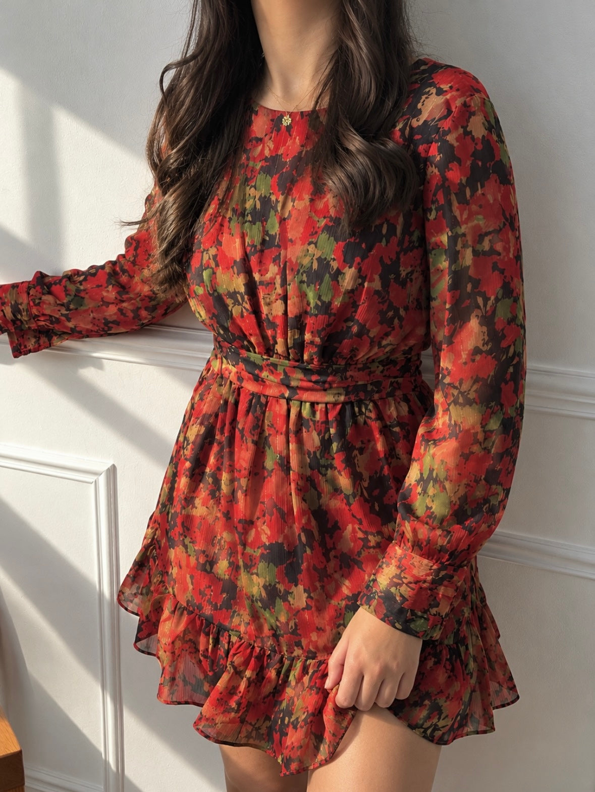 Robe courte à motif : Kelia