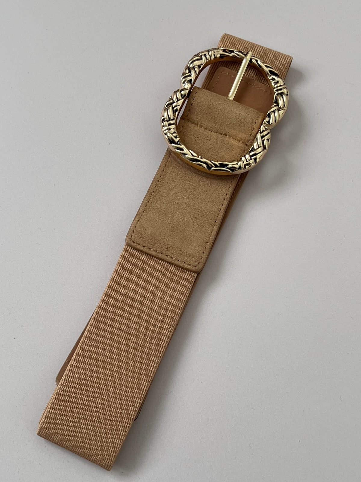 Ceinture taupe grande taille : Nala