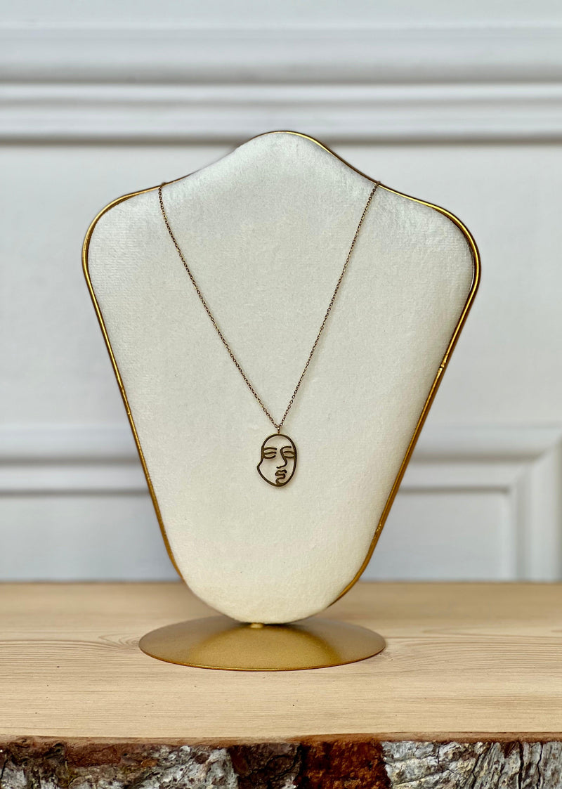 Collier Lice doré - Loïcia