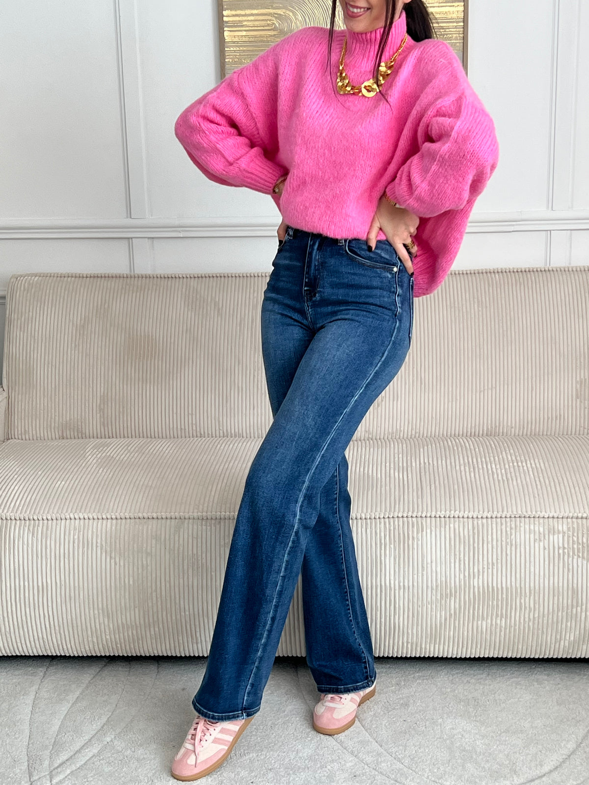 Jean bleu tall : Elia