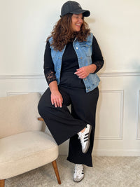 Veste en jean sans manches : Marwa