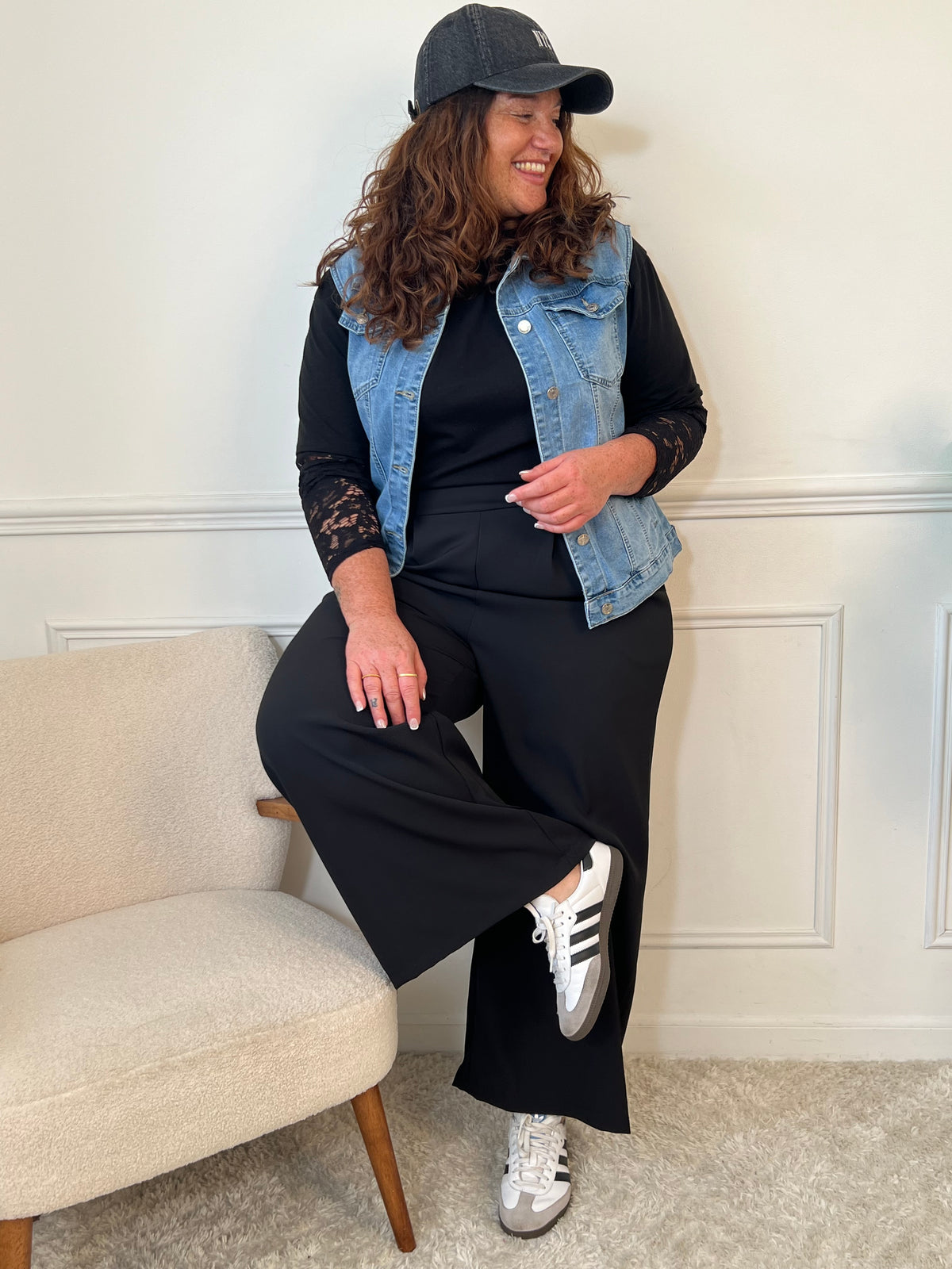 Veste en jean sans manches : Marwa