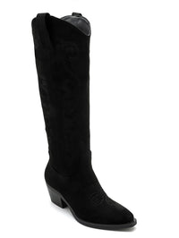 Black cowboy boots: Mariam