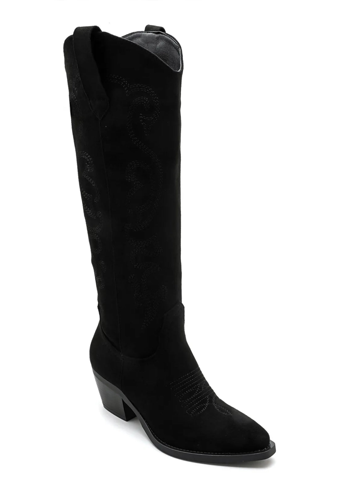 Black cowboy boots: Mariam
